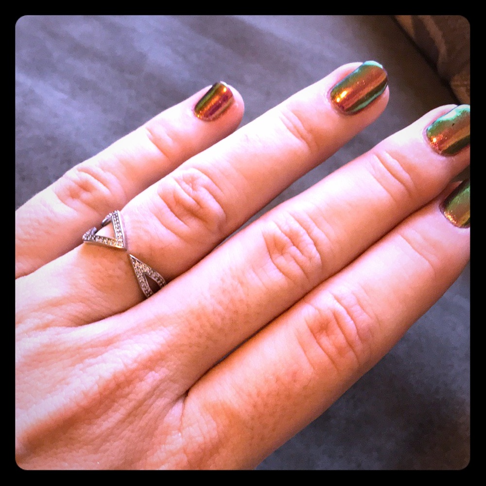 Rhodium Ring